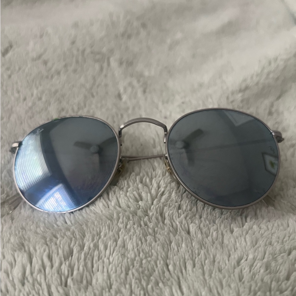 Silver Aviator Sunglasses